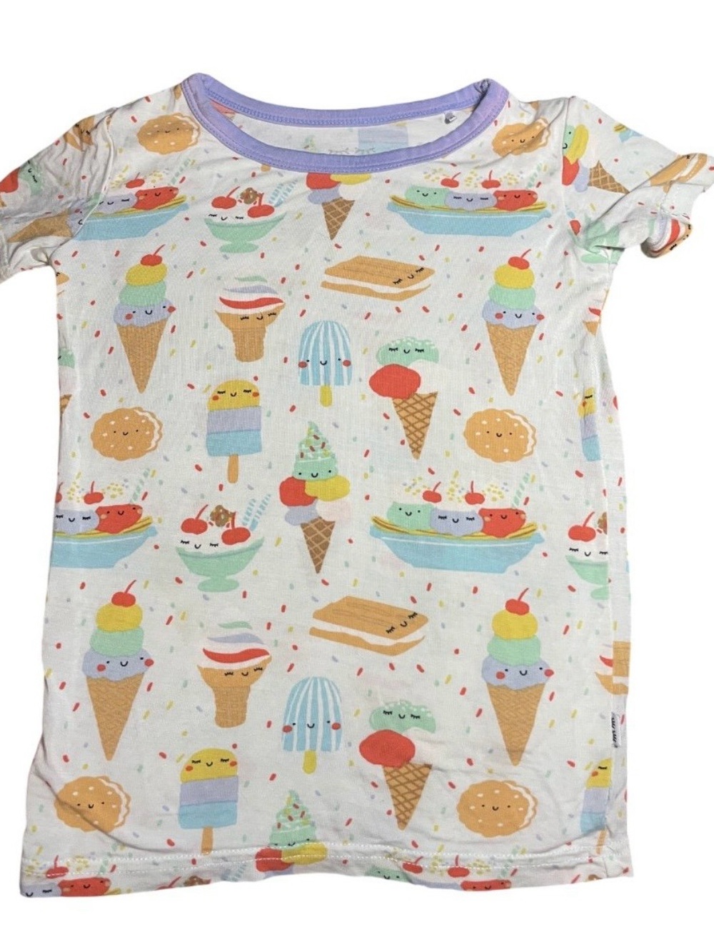 2T Little Sleepies Ice Cream Shirt